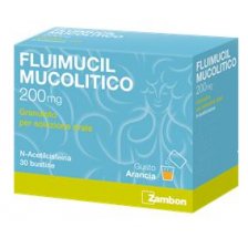 FLUIMUCIL MUCOLITICO 30 bust grat 200 mg - Via la tosse grassa