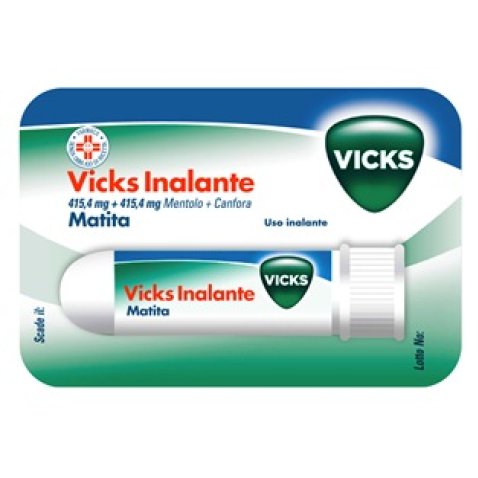 VICKS INALANTE*rinol 1 bastoncino nasale 415,4 mg + 415,4 mg