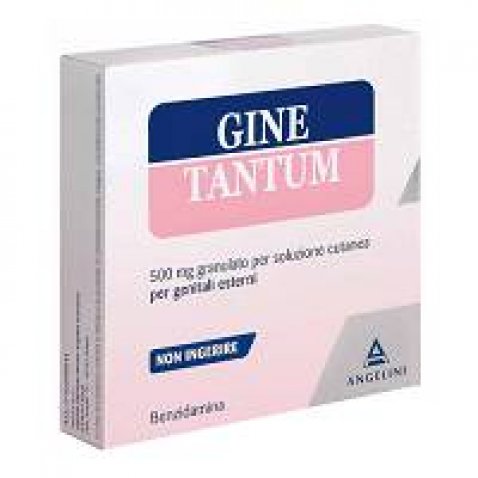 Ginetantum - trattamento delle vulvovaginiti di varia natura - 10 bustine polvere vaginale 500 mg