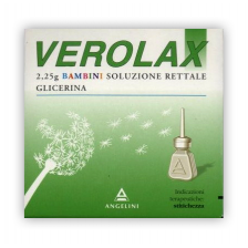 VEROLAX bambini: sollievo rapido e sicuro dalla stipsi occasionale - 6 contenitori monodose 2,25 g soluzione rettale