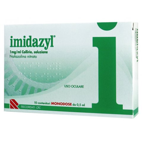IMIDAZYL - COLLIRIO ANTISTAMINICO 10 FLACONI MONODOSE 0,5 ml 0,1%