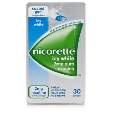 NICORETTE*30 gomme mast 2 mg menta forte