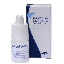 KETOFTIL*collirio 10 ml 0,5 mg/ml