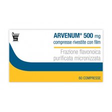 ARVENUM*60 cpr riv 500 mg