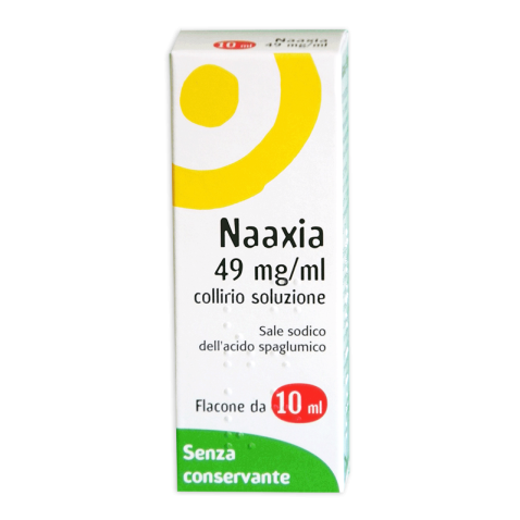 NAAXIA*collirio flacone 10 ml 4,9% senza conservante