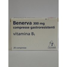 BENERVA*20 cpr gastrores 300 mg