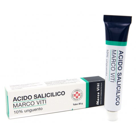 ACIDO SALICILICO (MARCO VITI)*ung derm 30 g 10%