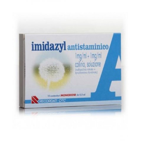 IMIDAZYL - COLLIRIO ANTISTAMINICO 10 MONODOSE 0,5 ml 1 mg/ml + 1mg/ml