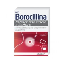 NEOBOROCILLINA INFIAMMAZIONE E DOLORE*orale grat 12 bust 400mg