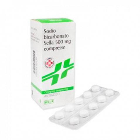 SODIO BICARBONATO (SELLA)*50 cpr 500 mg