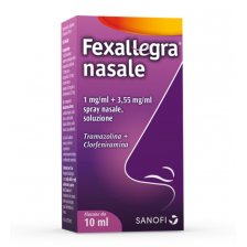 FEXALLEGRA SPRAY NASALE 10 ml 1 mg/ml + 3,55 mg/ml - Sollievo rapido dai sintomi della rinite allergica