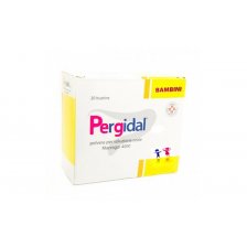 PERGIDAL*20 bust polv orale 3,6 g