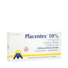 PLACENTEX*soluz cutanea 10 fiale 0,75 mg 3 ml