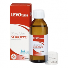 LEVOTUSS sciroppo - sedativo della tosse secca, efficace e sicuro - 200 ml 30 mg/5 ml