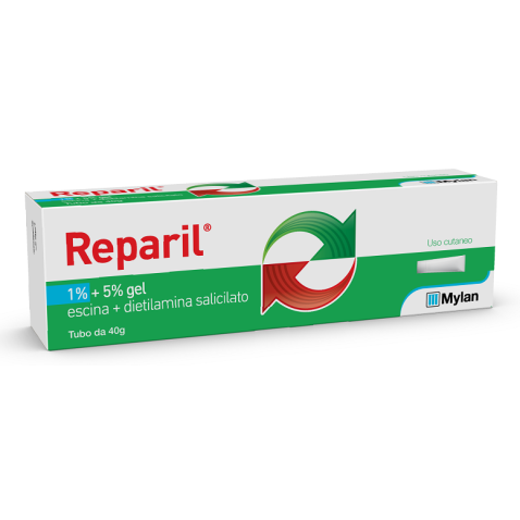 REPARIL*gel 40 g 1% + 5%