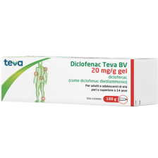 DICLOFENAC (TEVA B.V.)*gel derm 100 g 20 mg/g