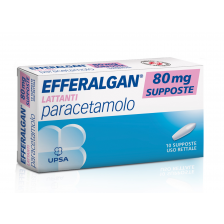 EFFERALGAN*10 supp 80 mg