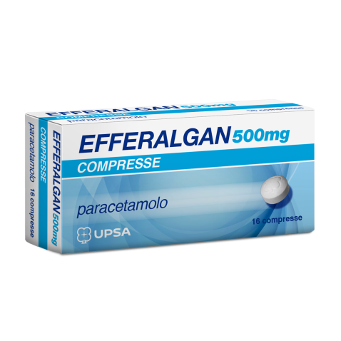 EFFERALGAN*16 cpr 500 mg