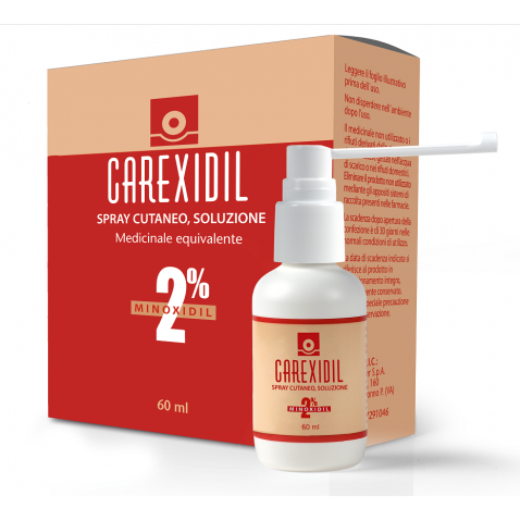 CAREXIDIL*soluz cutanea spray 60 ml 2%