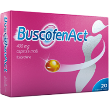 BUSCOFENACT*20 cps molli 400 mg