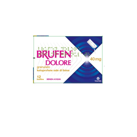 BRUFEN DOLORE*orale grat 12 bust 40 mg