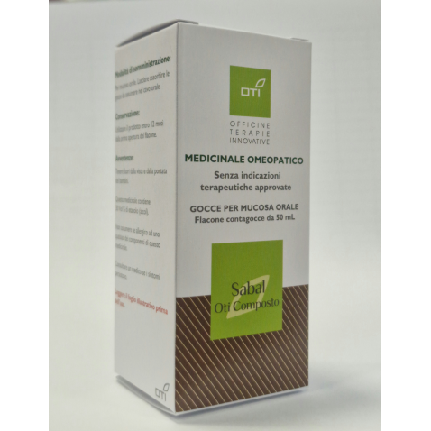 SABAL OTI COMPOSTO*orale gtt 50 ml in soluzione idroalcolicaal 30% V/V